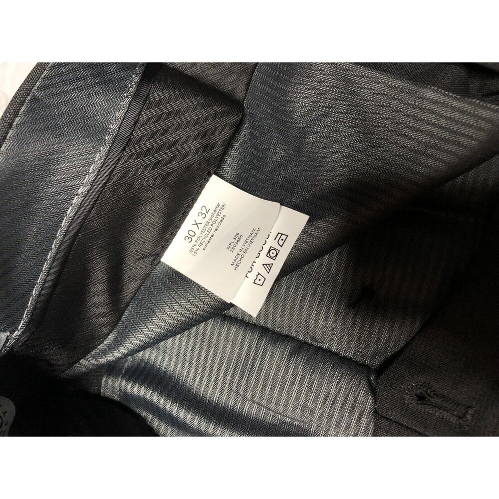 Kenneth Cole STRETCH MICRO CHECK MODERN FIT TECHNI-COLE DRESS PANT 30W 32L - Picture 10 of 12